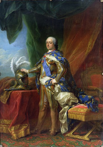 Ludwig XV. (1715-74) König von Frankreich und Navarra, 1750 von Carle van Loo